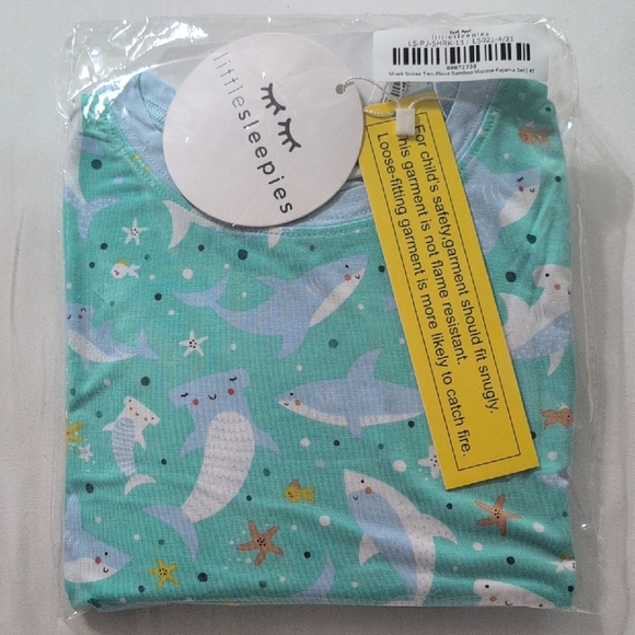 Little Sleepies | Pajamas | Little Sleepies Shark Soiree Pajamas | Poshmark